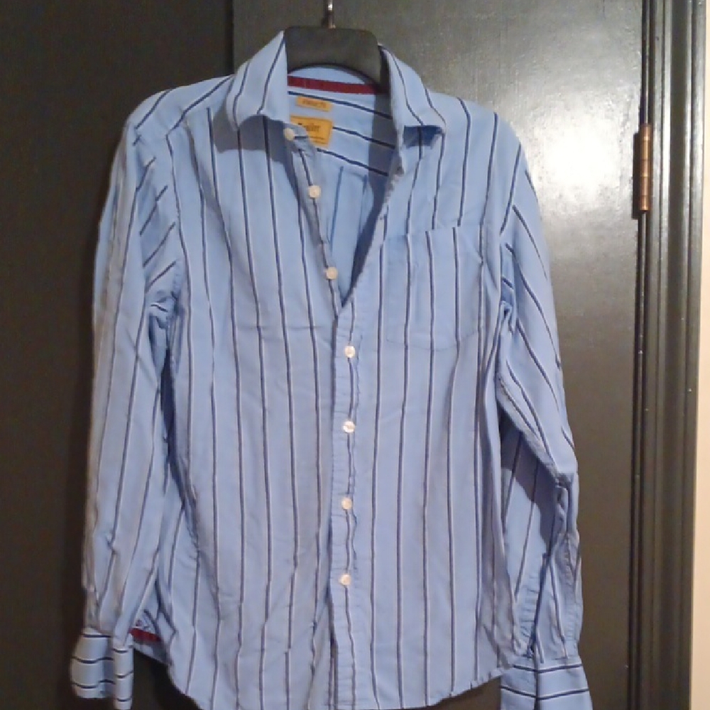 Blue Striped Men's Shirt